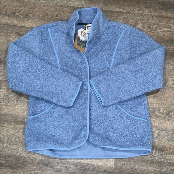 Avalanche Tops - Avalanche Kids Blue Sherpa Jacket